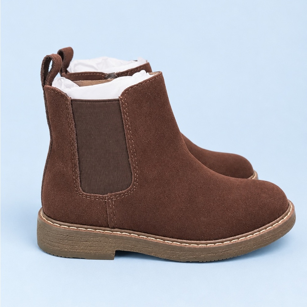 Brown Suede Chelsea Boot